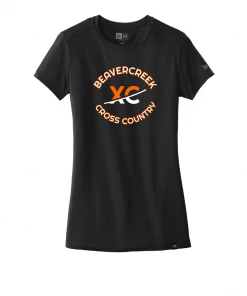 Creek XC Beavercreek Cross Country New Era Ladies Heritage Blend Crew Tee