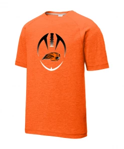 Beavercreek Football Tri-Blend Wicking Raglan Tee