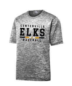 CBL Centerville Elks Baseball Electric Heather Tee