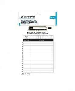 Champro Baseball/Softball Coach's Board 9"x12"