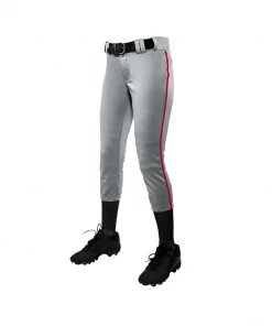 Fastpitch Champro Tournament Low-Rise Softball Pants With Braid