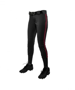 Fastpitch Champro Tournament Low-Rise Softball Pants With Braid