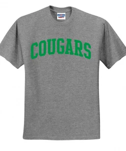 Tuffy Brooks Throwback High Schools Colonel White Cougars Team T-Shirt