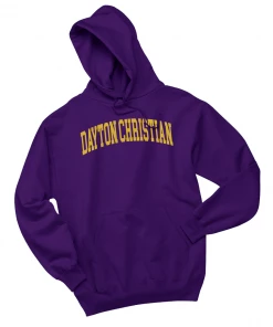 Tuffy Brooks Sporting Goods Spirit Wear Dayton Christian Hoodie