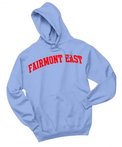 Tuffy Brooks Fairmont East Falcons Hoodie Throwback High Schools
