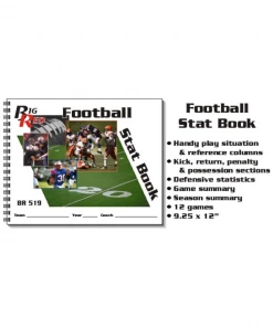 Big Red Football Scorebook