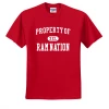 Tuffy Brooks Sporting Goods Property Of Ram Nation T-Shirt Spirit Wear