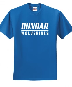 Tuffy Brooks Sporting Goods Dunbar Wolverines T-Shirt Spirit Wear