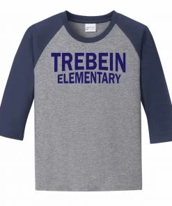 Trebein Elementary 3/4 Sleeve Raglan Tee