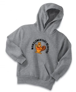 Main Elementary Beavers Grey Hoodie