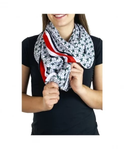 Joe's Collectibles Ohio State Game Day Buckeye Pocket Infinity Scarf College Game Day