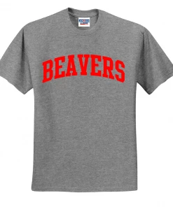 Tuffy Brooks Patterson Beavers Team T-Shirt Throwback High Schools