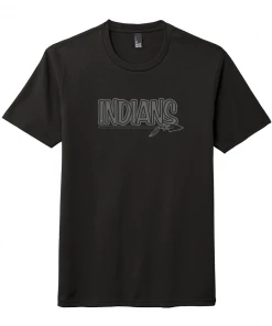 RABA Riverside Indians 'Blackout' Tri-Blend T-Shirt