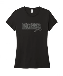 RABA Riverside Indians 'Blackout' Ladies Tri-Blend T-Shirt