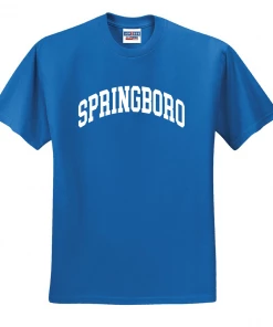 Tuffy Brooks Sporting Goods $10 School T-Shirts Springboro T-Shirt