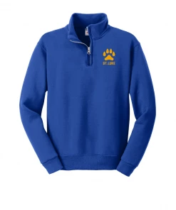 St. Luke Lions Youth 1/4-Zip Sweatshirt