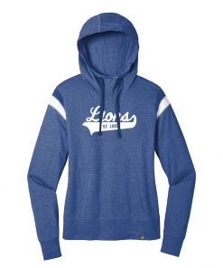 St. Luke Lions New Era Ladies Heritage Blend Varsity Hoodie