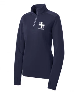St. Luke School St. Luke Ladies Sport-Wick Textured 1/4-Zip Pullover St. Luke Uniform Apparel