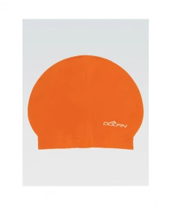 Dolfin Solid Latex Swim Cap Swimming