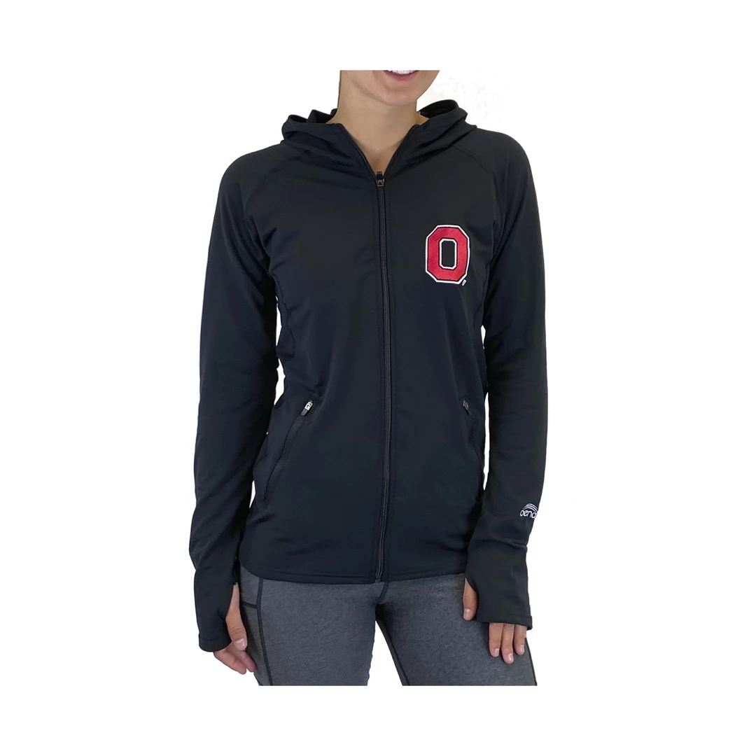 Joe's Collectibles The Ohio State University "2020 Vision" Pony Tail Performance Hoodie/Black 1 Joe's Collectibles The Ohio State University "2020 Vision" Pony Tail Performance Hoodie/Black