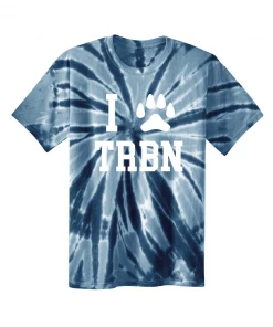 Trebein Elementary I Love Trebein Tie-Dye Tee