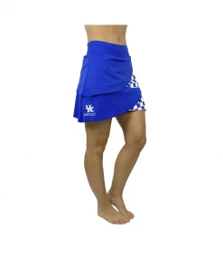 Joe's Collectibles College Game Day University Of Kentucky Performance Skort/Blue